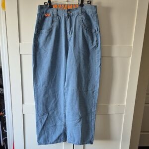 JNCO Baggy Light Blue Denim Replica